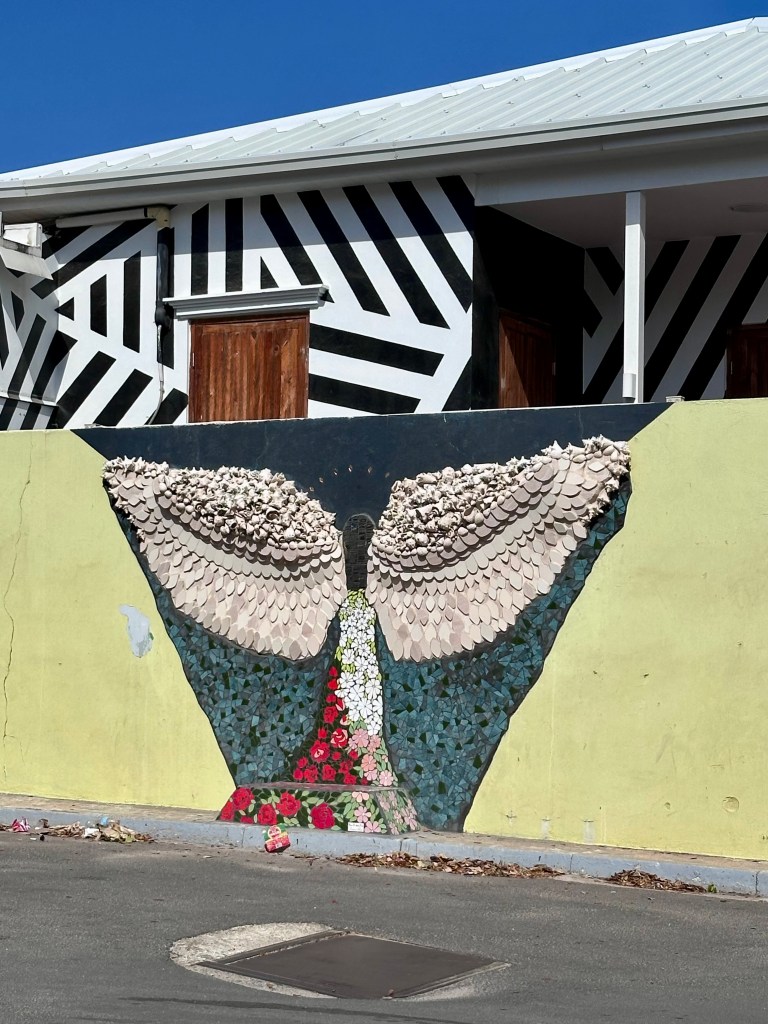 Aruba, wings, street art, San Nicolas